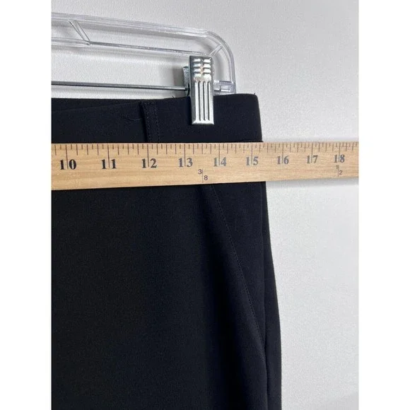 Betabrand Pants Womens Medium Petite Black Classic Bootcut Dress Pant Yoga Pants - Picture 6 of 12